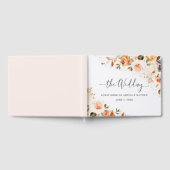 Herfst Herfst Bloemen Bloemen Huwelijk Gastenboek (Volledig)