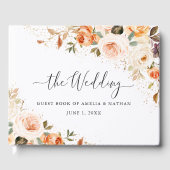 Herfst Herfst Bloemen Bloemen Huwelijk Gastenboek (Voorkant)