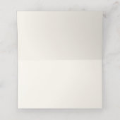 Herfst Herfst Bloemen bruiloft Plaatskaartje (Binnenkant ongevouwen)