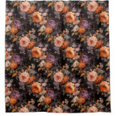 Herfst Herfst Bloemen Douchegordijn (Voorkant)