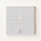 Herfst Herfst Bloemen Folk Journal Notitieboek (Achterkant)