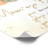 Herfst Herfst Bloemen Pompoen Mom Osa Bar Poster (Hoek)