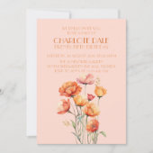 Herfst/Herfst Bloemen Rustiek Verjaardagsfeest Kaart (Voorkant)