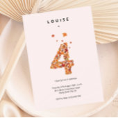 Herfst Herfst Bloementuin 4e Verjaardag Esthetisch Kaart