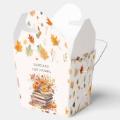 Herfst Herfst Boek-thema Baby shower Favoriet Box Bedankdoosjes (Geopend)