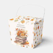 Herfst Herfst Boek-thema Baby shower Favoriet Box Bedankdoosjes (Voorkant Zijde)