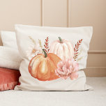 Herfst herfst Boho Waterverf pompoen Kussen<br><div class="desc">Bent u op zoek naar herfst home decor? Bekijk deze Herfst Autumn Boho Waterverf Pumpkin Sierkussen. Het beschikt over prachtige waterverf pompoenen en boho bloemen.</div>