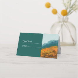 Herfst Herfst Bossen Blue Mountain Plaatskaartje