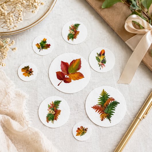 Herfst Herfst Botanisch Tafel Decor Seizoensgebond Confetti