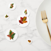 Herfst Herfst Botanisch Tafel Decor Seizoensgebond Confetti (Groep)