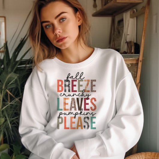 HERFST HERFST BRIES KNAPPERIGE BLADEREN POMPOENEN TRUI