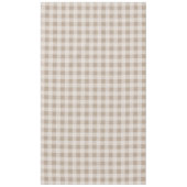 Herfst Herfst Bruin Taupe Plaid Patroon Tafelkleed (Voorkant)