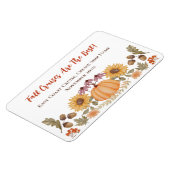 Herfst Herfst Cruise Cabine Stateroom Deurmarkerin Magneet (Linkerzijde)