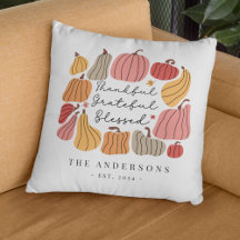 Herfst Herfst Dankzegging Pompoen Gepersonaliseerd