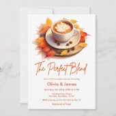 Herfst Herfst De Perfecte Blend Paren Douche Kaart (Voorkant)