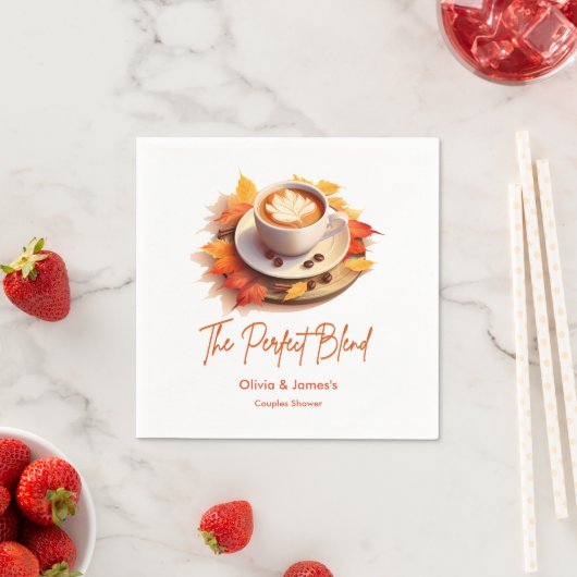 Herfst Herfst De Perfecte Blend Paren Douche Servet (Insitu)