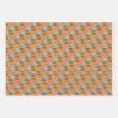 Herfst herfst eikels uilen inpakpapier vellen (Voorkant 3)