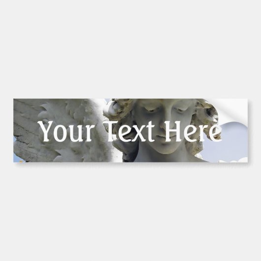 Herfst Herfst Engel Bumpersticker (Voorkant)
