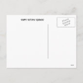 Herfst Herfst Equinox Mabon Kaars Pompoen Feestdagenkaart (Achterkant)