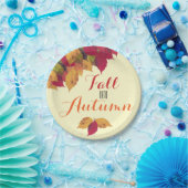 Herfst herfst feestdag papieren bordje (Feest)