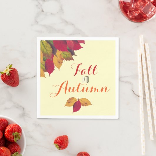 Herfst herfst feestdag servet (Insitu)