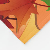 Herfst herfst fleece deken (Hoek)