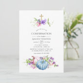 Herfst - Herfst - Floral Bevestiging Kaart (Staand voorkant)