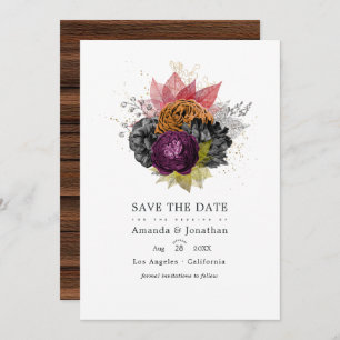  herfst - Herfst Floral Wedding Foto Save The Date