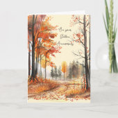 Herfst Herfst Foliage 50e Gouden Jubileum Kaart (Voorkant)
