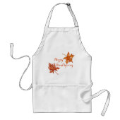 Herfst Herfst Foliage Friendsgiving Thanksgiving Standaard Schort (Voorkant)