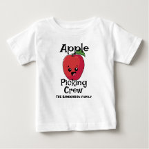 Herfst herfst gelijkend familie Apple Pick Crew