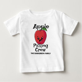 Herfst herfst gelijkend familie Apple Pick Crew