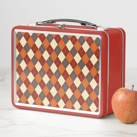 Herfst/Herfst Gingham patroon (In situ)