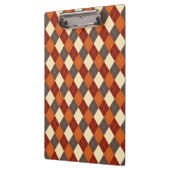 Herfst/Herfst Gingham patroon Klembord (Links)