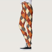 Herfst/Herfst Gingham patroon Leggings (Links)