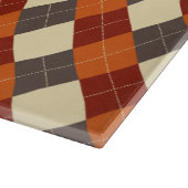 Herfst/Herfst Gingham patroon Snijplank (Hoek)