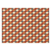 Herfst/Herfst Gingham patroon Tafelkleed (Voorkant (Horizontaal))