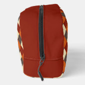 Herfst/Herfst Gingham patroon Toilettasje (Rechts)