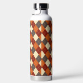 Herfst/Herfst Gingham patroon Waterfles (Rechts)