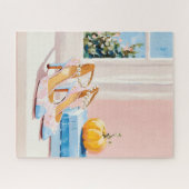 Herfst Herfst Glam Hoge Hakken Mode Legpuzzel (Horizontaal)