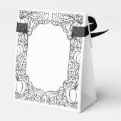 Herfst Herfst Halloween Baby shower dank u Bedankdoosjes (Achterkant)