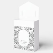 Herfst Herfst Halloween Baby shower dank u Bedankdoosjes (Geopend)