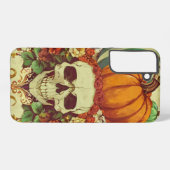Herfst/Herfst/Halloween/pompoen/skelet Samsung Galaxy Hoesje (Achterkant horizontaal)