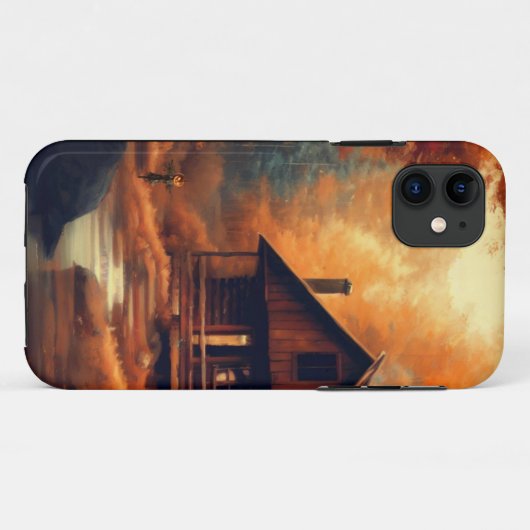 Herfst/Herfst/Halloween/rustiek schilderen Case-Mate iPhone Case (Achterkant (horizontaal))