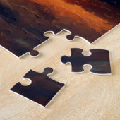 Herfst/Herfst/Halloween/rustiek schilderen Legpuzzel (Zijkant)