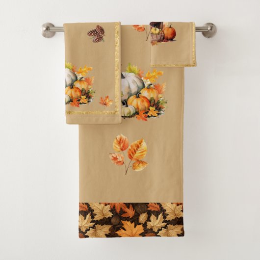 Herfst herfst handdoek set (Insitu)