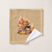 Herfst herfst handdoek set (Wasdoekje)