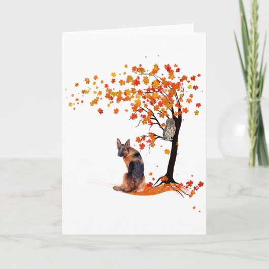 herfst herfst : Herfst - en schapenhouderij Kaart (Voorkant)