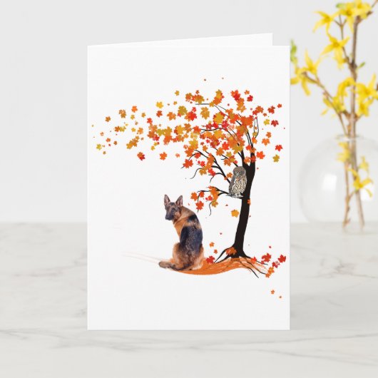 herfst herfst : Herfst - en schapenhouderij Kaart (Gele Bloem)