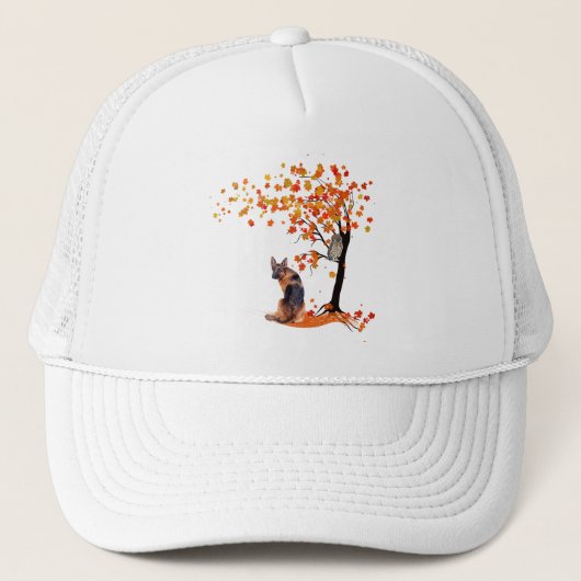 herfst herfst : Herfst - en schapenhouderij Trucker Pet (Voorkant)